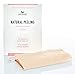 Produktbild Carenesse Natural Peeling Peelinghandschuh Seide I Körperpeeling & Gesichtspeeling porentief I Hamam Seidenhandschuh natürlich effektiv I Exfoliating glove I Echte Kokon Seide ohne Chemie & Plastik