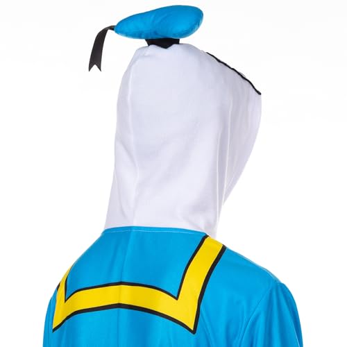 Disney Donald Duck Union Suit Adult Kigurumi Hooded One Piece Pajama Loungewear3