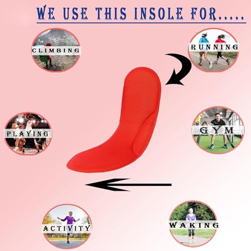 Image of BigPlayer Revitalize Your Every Step: Comfort Relaxable Memory Foam Insoles - Elevate All Shoes to Cloud-Like Comfort (Free Size)