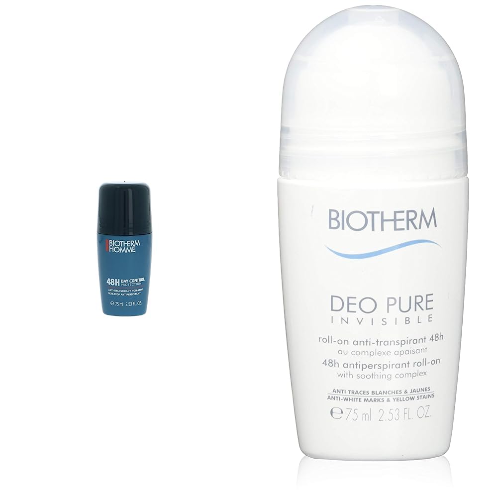 Biotherm Deo Pure Invisible roll on & Homme Day Control 48H Deo Roll-On