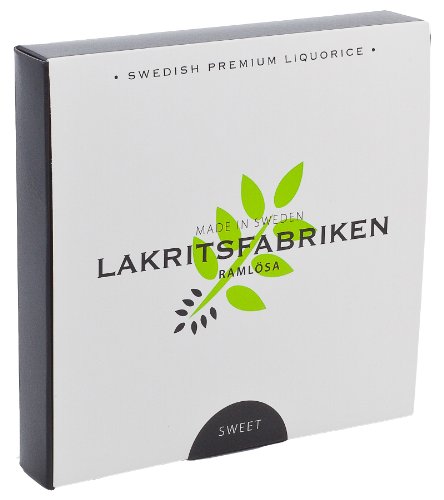 Ramlösa Lakritsfabriken - Lakritz aus Schweden, süß (Geschenkpackung 150g) Cover