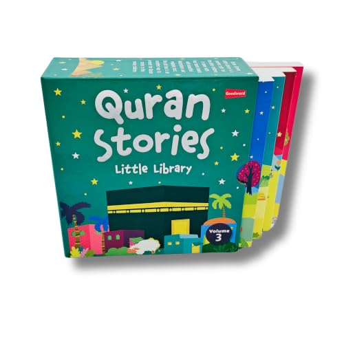 Image of QURAN STORIES - LITTLE LIBRARY - VOL.3 (4 BOARD BOOKS SET)