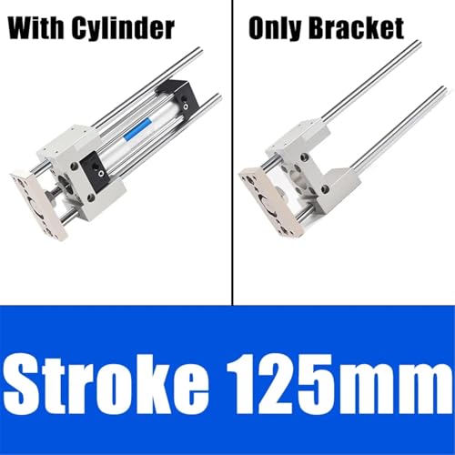 Support de guidage contre la flexion pour vérin SC40 course 125mm - 3