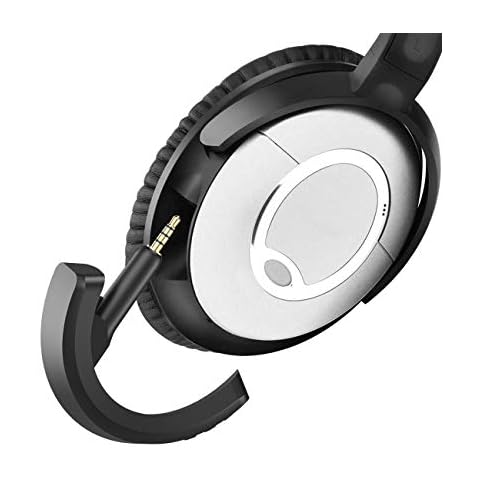 YOCOWOCO aptX Wireless Bluetooth 5.0 Adapter for Bose QuietComfort QC 15 with Mic/Volume Control, Black Cover