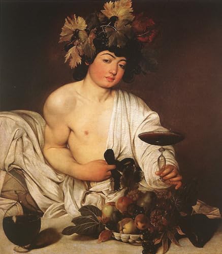 Mythologie de Bacchus Caravaggio : finies les impressions sans âme