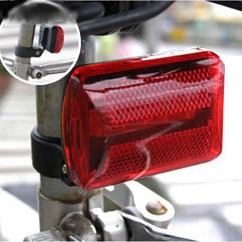 Miniatura 2 de 1PC Bike Tail Light 5 LED Ultra Bright 7 Mode Flash Plastic Quick Release Mount for Cycling Safety Night Riding
