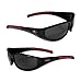 Siskiyou Sports NFL San Francisco 49ers Wrap Sunglasses, Black and Red