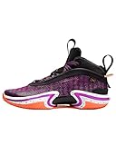 Nike Boy's Jordan AJ XXXVI Basketball Shoes 004, Black/Hyper Violet/White, 7 Big Kid US