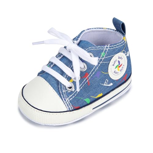 BEIDI Baby Girl Boy Shoes 0-18 Months,Infant Unique Essentials Gifts,Unisex Newborn Doll Slip-on Soft Sole High-top Frist Walking Sneakers