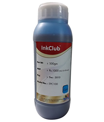 Inkclub Compatible Dye Refill Ink for Epson Printers- Cyan, 500ml (B01BHYQM54) Amazon Price History, Amazon Price Tracker