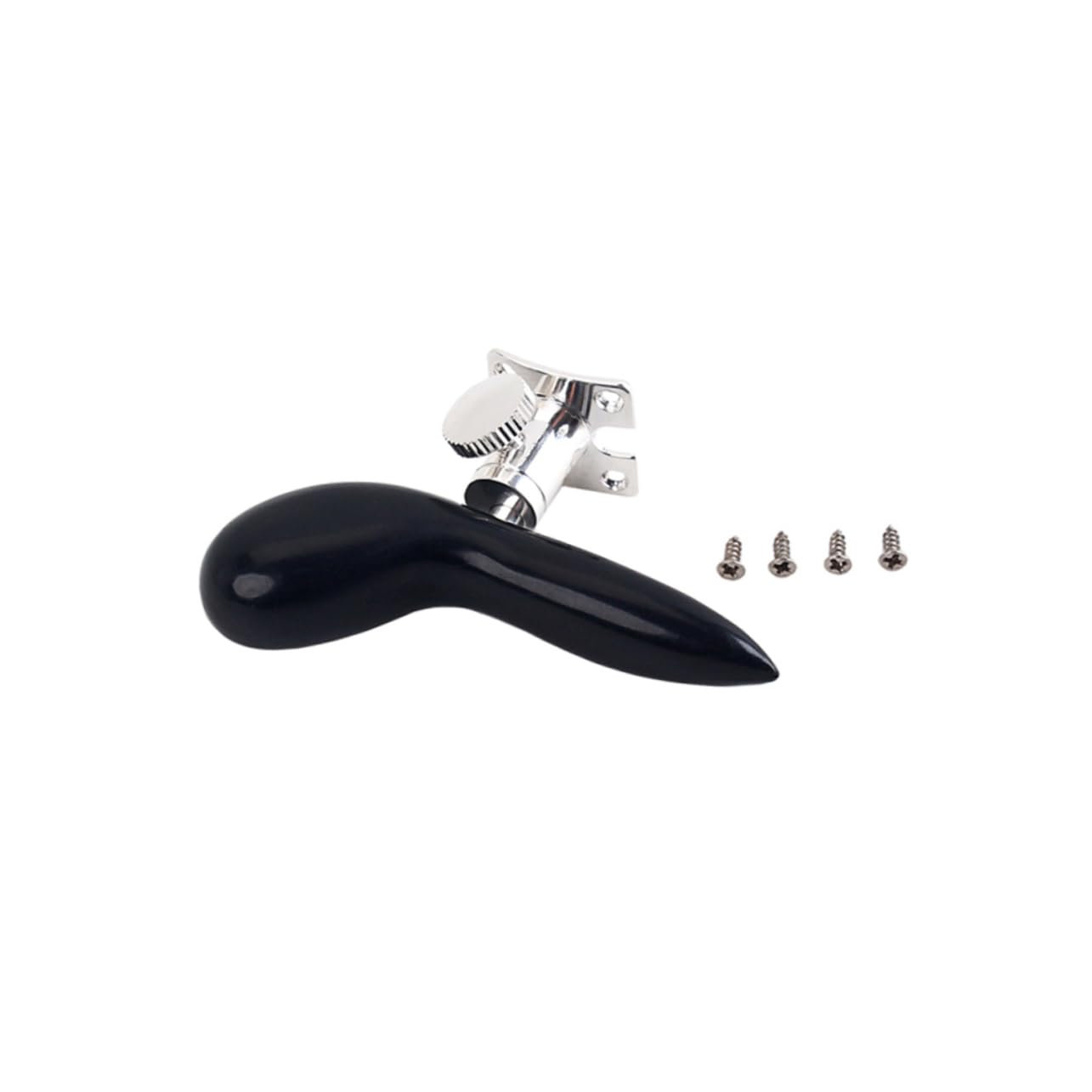 DECHOUS Stelo Per Fagotto Placcato Argento Supporto Per Sella Poggia Sella Accessorio Per Palcoscenico Strumenti A Fiato Strumenti Cg10 (nero)