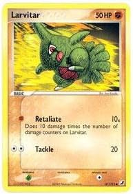 Pokemon - Larvitar (61) - EX Unseen Forces - Reverse Holofoil