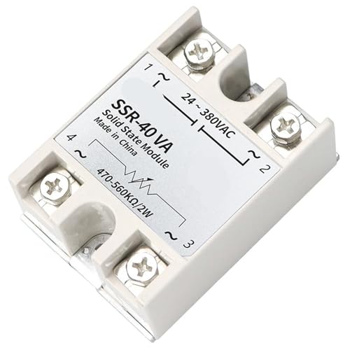 Relais statique SSR-10VA élimine les arcs électriques sur sortie régulateur 24-380VAC