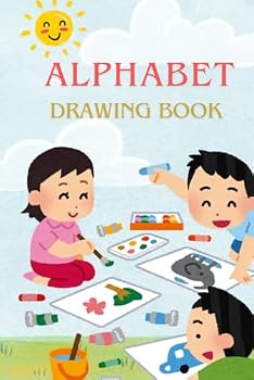 Paperback Alphabet coloring book: Alphabet drawing Book for kids Book