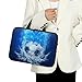 ENEN Laptoptasche 10-17 Zoll Laptop-Taschen, Fußball Druck Laptop Tasche Business Büro Arbeit Computertasche, Schlanke Notebook Tasche für Herren Frauen (17 Zoll,Wasser)