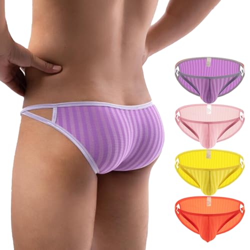 Men Sexy Breathable Briefs Man Pouch Underpants Lingerie Gay Underwear Sissy Panties