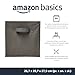 Imagen de Amazon Basics Cubos de almacenamiento de tela plegables con asas