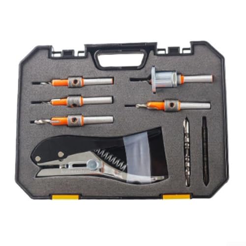 Gettimore 8-teiliges Kegelsenker-Frässtifte Set O8269XMBZPKPYIF8B5B4H2O