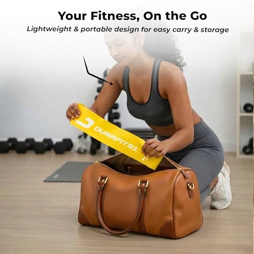 Image of Resistance Band Set of 1 (Medium) Booty Band for Women & Men | Mini Loop Hip Bands for Toning Glute, Leg & Squat Training | Exercise Bands for Gym, Yoga, Pilates, Fitness & Home Workout
