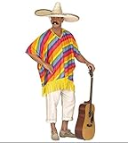  WIDMANN MILANO PARTY FASHION Poncho messicano da uomo