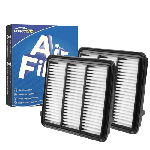 Image of 2-Pack Engine Air Filters for Honda CR-V 2023-2026, Civic 2022-2026 | for Accord /Integra 2023-2026 (ONLY FIT 1.5L) Replace#1722064AA00, Engine Filter Replacement Car Accessories