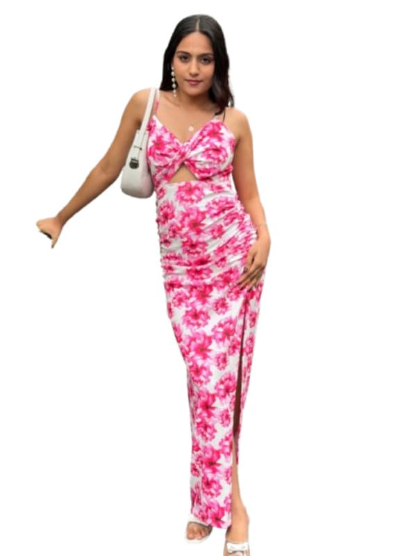 tandul Women Bodycon Multicolor Dress-picture-40