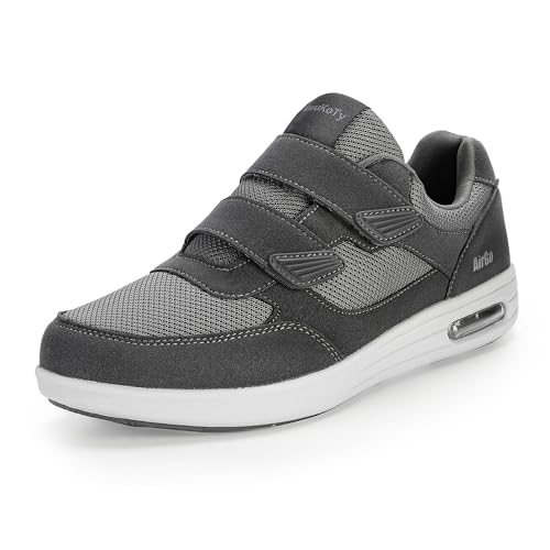 Women's Adjustable Fit Diabetic Shoes Orthopedic Walking Sneakers | Plantar Fasciitis/Swollen Feet/Bunions | Wide Size 6.5-11.5