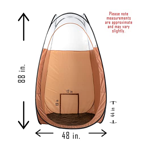 Bronze Spray Tanning Tent Pop Up Portable Booth with Carry Bag Extra Large - Thumbnail 4