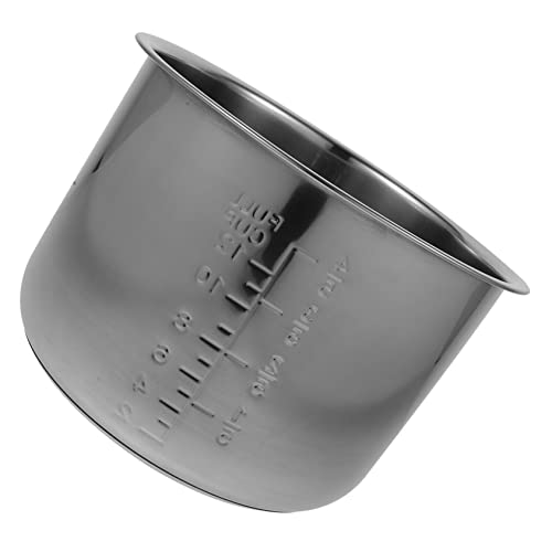 ELAYARD Olla Interior para Arrocera Eléctrica con Grueso Inoxidable Antiadherente y Multiusos Recambio para Cocinar Arroz y Hornear Pasteles