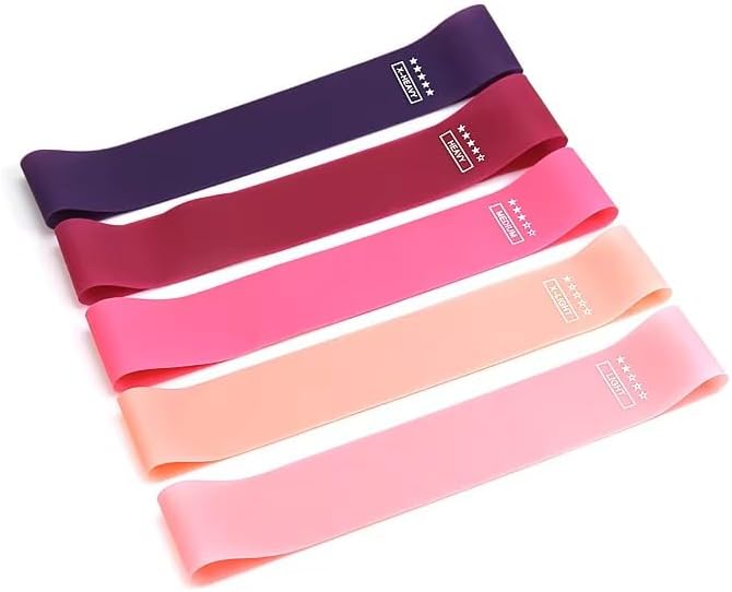 Miniatura 8 de Belvano FitBands - Juego completo de resistencia de 5 niveles