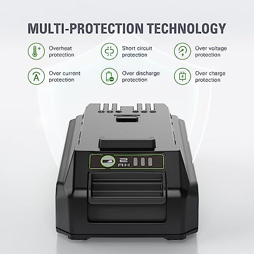 image for Greenworks 24V 2.0Ah Lithium-Ion Battery (Genuine Greenworks Battery /