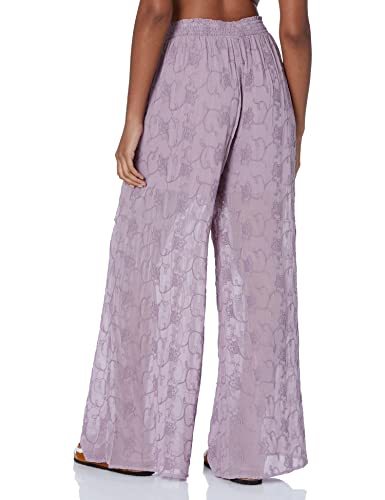 GUESS Women's Dexie Embroidered Palazzo Pants2