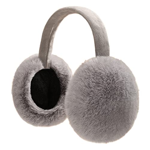 Liruxun Net Red Plush Earmuffs Winter Female Cute Furry Warm Earmuffs Riding Windproof Antifreeze Earmuffs Earmuffs #TOP23