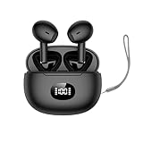 Bluetooth イヤホン ワイヤレスイヤホン 2025最新ブルートゥースイヤホン EDR+Bluetooth5.4搭載 カルナ型 自動ペアリング 接続瞬時 ハンズフリー通話 マイク内蔵 タッチ操作 コンパクト/テレワーク/通勤/通学/WEB会議 (ブラック)