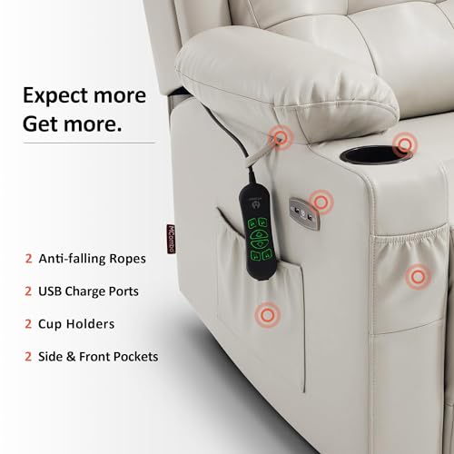 Sillón eléctrico reclinable con control remoto miniatura 5