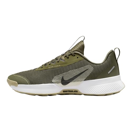NIKE Juniper Trail 3, Sneaker Hombre, Medium Olive Sequoia Desert Khaki White, 44 EU