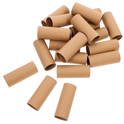 Tubes en papier pour éviter le manque de matériel en loisirs créatifs