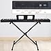 88 Key Piano Keyboard, Electric Digital Piano with Semi Weighted Keys, Keyboard Piano with Sustain Pedal, Power Supply, Stand, Carrying Case, Headphones, USB-MIDI Compatibility, for Beginner Adults