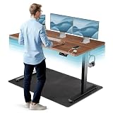 CLOUVOU CleverDesk Höhenverstellbarer Schreibtisch elektrisch 160x80cm [TESTSIEGER] Dual Motor Schreibtisch höhenverstellbar elektrisch | Elektrischer Schreibtisch mit Memory, 2X USB & Kabelversteck