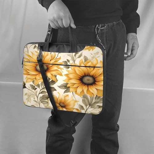 Funda Maletín para Portátil con Estampado Floral Retro miniatura 2
