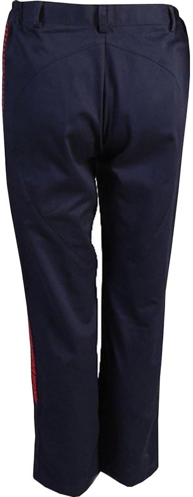 Men's Cosplay Pants Lightweight Red Striped Pants Halloween Cosplay Costume