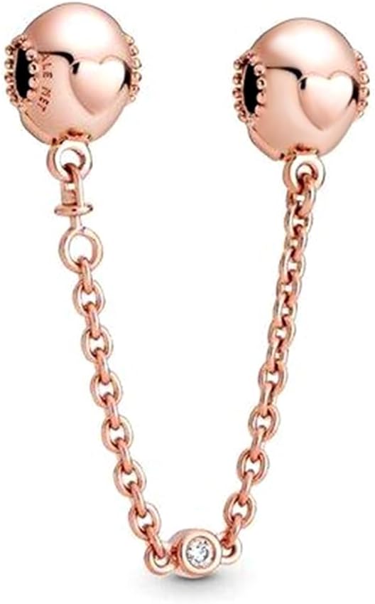 Artever Sterling Silver Safety Chain Clip Charm Stopper Lock Clip Beads Women DIY Jewelry for Reflexion Bracelet - Image 2