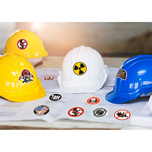 image for Outus 300 Pieces Hard Hat Stickers Funny Stickers for Tool Box Helmet 