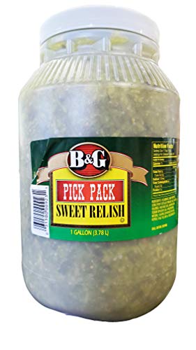 B&G Pick Pack Sweet Relish, 1 Gallon #TOP19