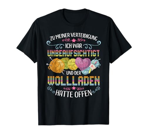 Stricken und Häkeln Handarbeiten Spruch Lustiges Strickerin...