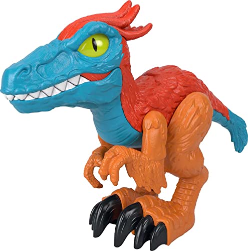 Ya en mundofriki.es: Fisher-Price Imaginext Jurassic World Pyroraptor XL Dinosaurio de Juguete Grande articulado, +3 años (Mattel HKG14)