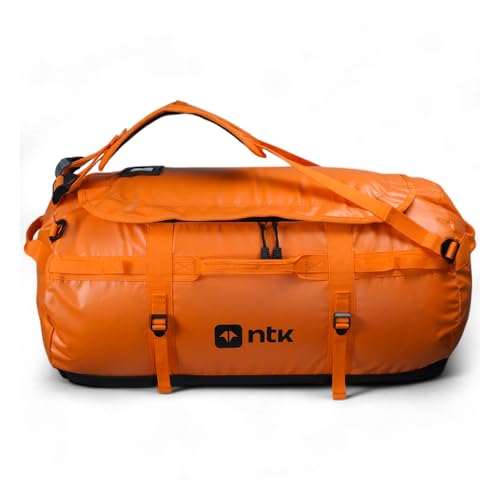 NTK, Mochila Duffle Bag para Viagens 50 Litros, Laranja
