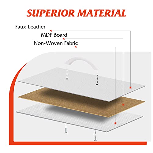 Wlive 11-Drawer Dresser, Fabric Storage Tower For Bedroom, Hallway, Nursery, Closets, Tall Chest Organizer Unit With Textured Print Fabric Bins, Steel Frame, Wood Top, Easy Pull Handle,White #TOP5