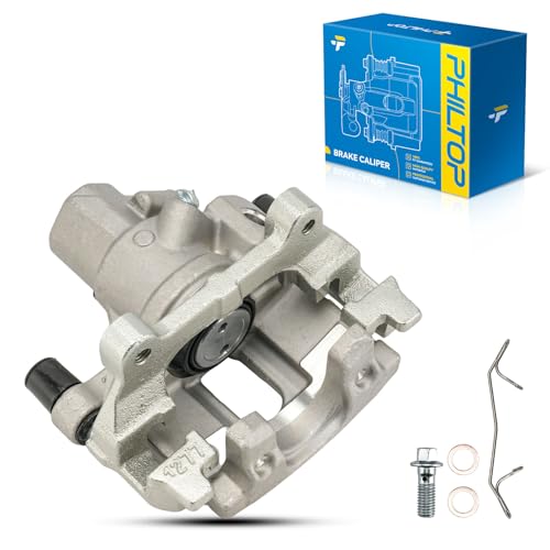 Image of PHILTOP Rear Left Brake Caliper Compatible with 2006-2015 Mazda5, Disc Brake Calipers
