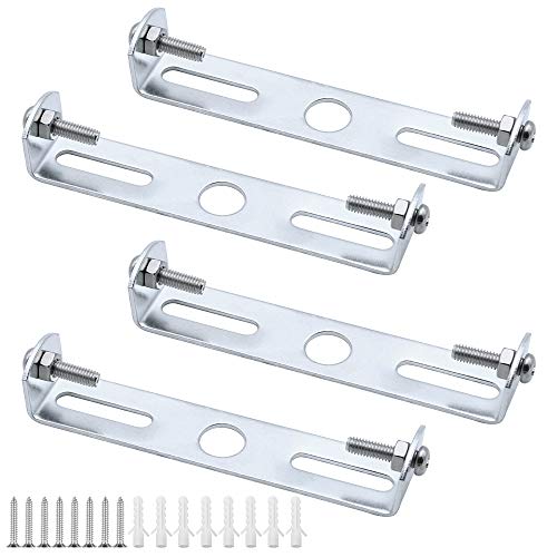 MZMing [4 pièces] Support de Fixation pour Plafonnier 90mm Luminaire Suspendu Accessoires Lustre de Plafond Plafonnier Plaque de Base Plaques de Lampe de Plafond Supports de Plaque et Accessoires